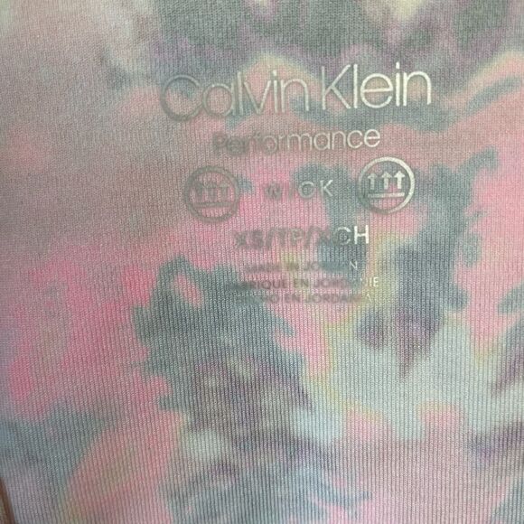 NWT Calvin Klein Perfomance Cropped Tank Top Size XS - Picture 6 of 7